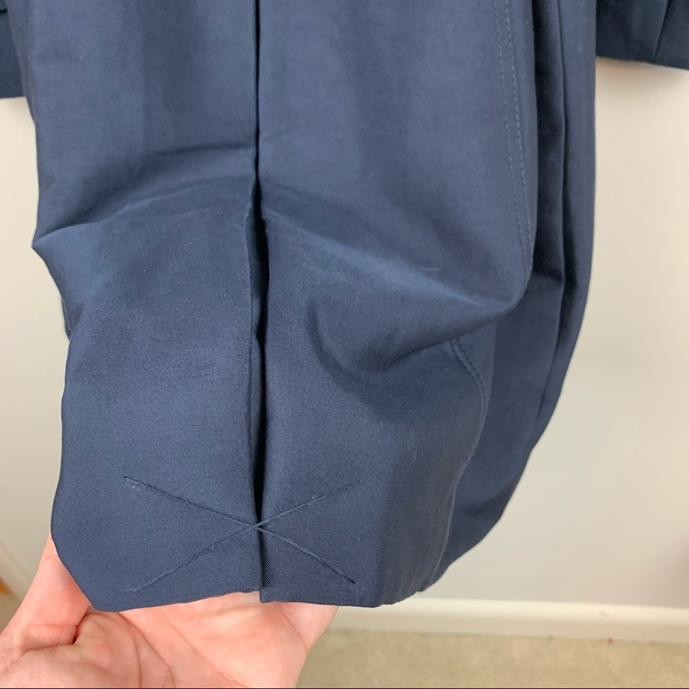 JACQUI-E Black Label Ashley Navy Trench - Picture 11 of 11